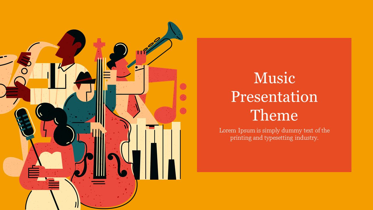 music presentation google slides
